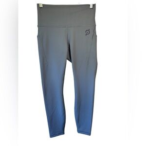 Lululemon Peloton Wunder Train High Rise 25" Leggings Blue Cycle Bike‎ Size 8
